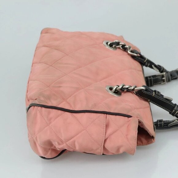 PRADA Shoulder Bag Nylon Pink Auth 107515 - Picture 6 of 16